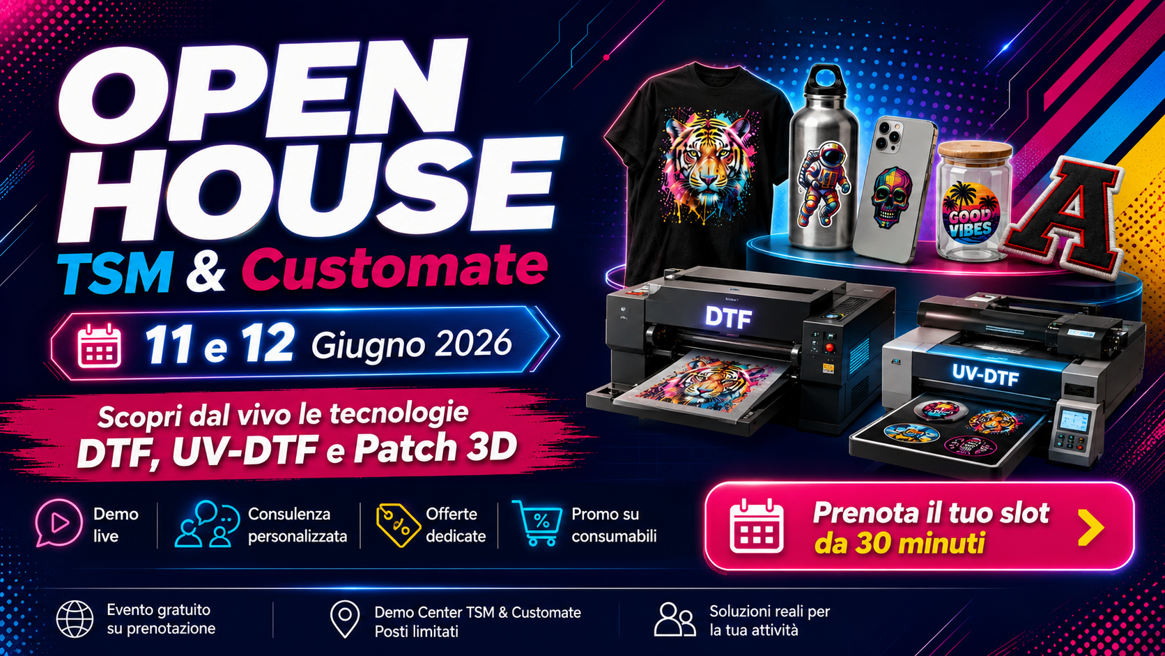 open house DTF DTFUV patch3d