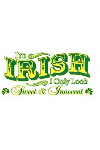 I'm Irish 