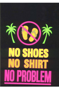 Transfer No Shoes, No Shirt, No Problem Adult 