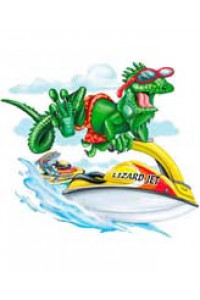 Transfer Lizard Jet Ski Youth 