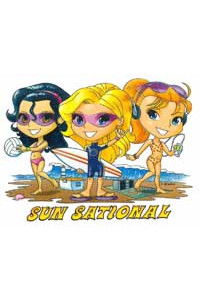 Transfer Sun Sational Beach Girls 