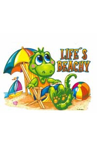 Transfer Iguana Lizard Life's Beachy 