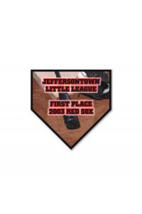 Small Homeplate Plaque 152,4x152,4 Mm 