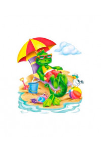 Transfer Relaxing Iguana 