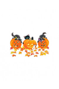 Transfer Three In A Row Pumpkins 