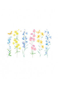 Transfer Floral Stripe I 