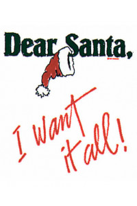 Transfer Dear Santa I Want It All 