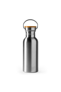 Borraccia In Acciaio Inox E Bambù Boina 620 Ml 