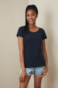 T-shirt M/c Finest Cotton Donna 
