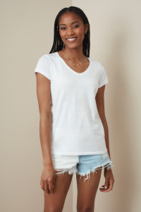 T-shirt M/c Megan Scollo A V Donna 