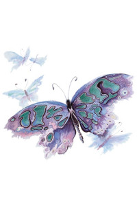 Transfer Watercolor Butterfly 