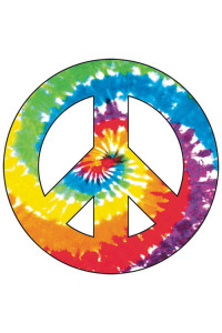 Transfer Peace Sign Tie Dye 