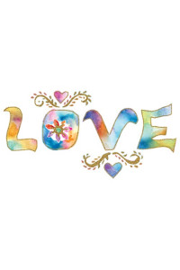 Transfer Watercolor Love 
