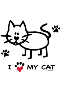Transfer I Heart My Cat 
