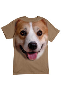 Transfer Big Corgi Face 