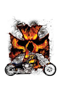 Transfer Bike Flames 
