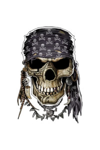 Transfer Pirate Skull 