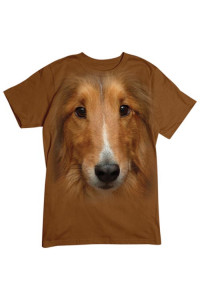 Transfer Big Sheltie Face 