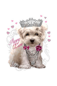 Transfer Combinato Puppy Rhinestones 