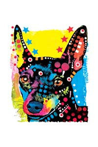 Transfer Miniature Pinscher 
