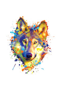 Transfer Neon Wolf 