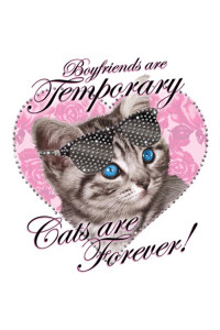 Transfer Forever Cat Rhinestones 