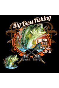 Transfer Big Bass Fishing W/crest 