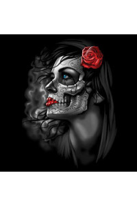 Transfer Rose Girl (darks Only) 