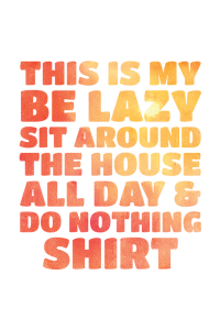 Transfer Lazy Day Shirt 