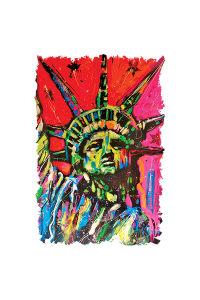 Transfer Statue Of Liberty Painting 