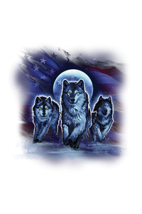 Transfer Wolfpack (dark Only) 