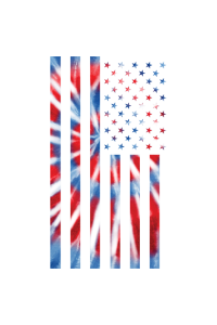 Transfer Tie Dye Flag 