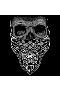 Transfer Bandana Skull 