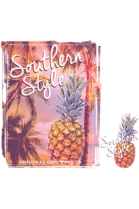 Transfer Pineapple & Palms 