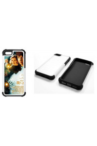 Cover 2 In 1 X Iphone 5 Gomma+plastica (no Ins.) 