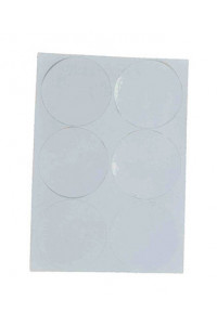 Foglio A4 Cartone 6 Sottobi Tondi (spes. 2) 