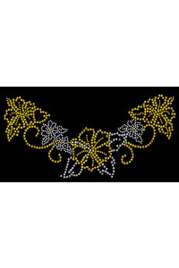 Transfer Borchie Flower Neckline 