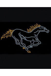 Transfer Borchie Running Horse-6.5 X 4 
