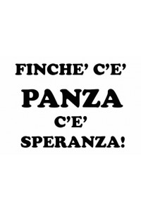 Foglio Transfer Panza/speranza Nero 