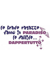 Foglio Transferle Brave Ragazze...blu/rosafluo 