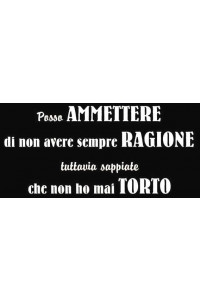 Foglio Transfer Posso Ammettere.. Bianco 