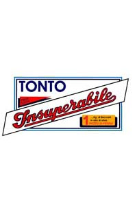 Foglio Transfer Tonto Insuperabile 28x13 Cm 