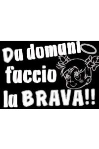 Foglio Transfer Da Domani Faccio La Brava 