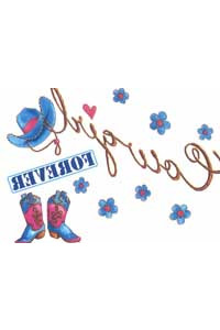 Transfer Cowgirl Forever