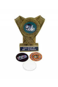 Aluminium Trophy Disk Inserts 25,4 Round 
