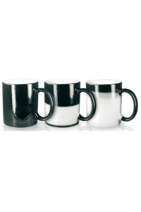 11oz Magic Sublimation Mug Standard Black 