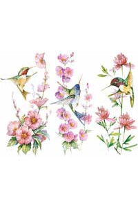 Transfer 3 In A Row Hummingbirds