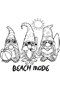 Transfer Beach Mode Gnomes