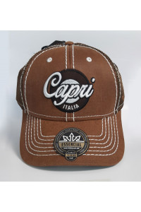 Cappello Baseball Capri Italia Oli Skin Marrone