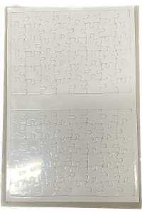Rectangular Sublibright Cardboard Puzzle Mm100x140 